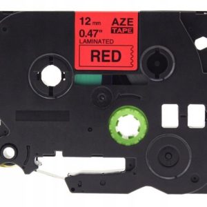 Taśma AZe-431 zamiennik Brother TZe-431 TZ431 czerwona/ czarny nadruk